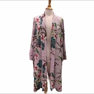 Jennifer Lopez Open Front Lavendar Robe Large